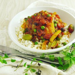 Pollo en Fricasé