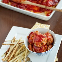 Sweet and Sour Chicken Meatballs