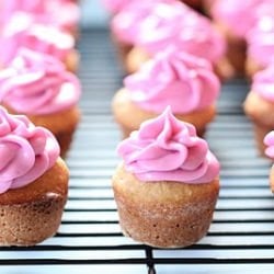 Valentine’s Coconut Cupcakes