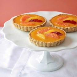 Orange Passionfruit Tarts