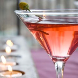 The Tootsie Pop Rock Martini
