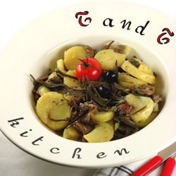 Anchovies & Rock Samphire Salad