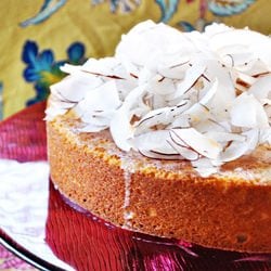 Coconut Lime Rum Cake