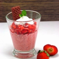 Strawberry Ricotta Mousse