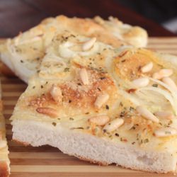 Onions & Pine Nuts Focaccia