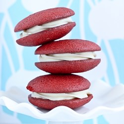 Red Velvet Whoopie Pies