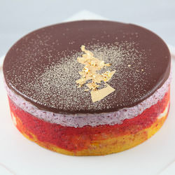 Sweet Cherry Mousse Entremet