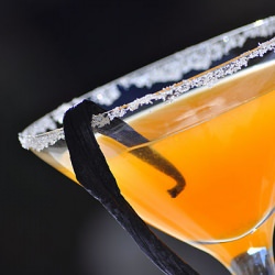 Tangerine-Vanilla Martini