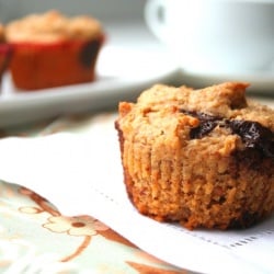 PB Chocolate Chip Muffins