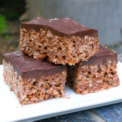 Nutella Rice Krispie Treats
