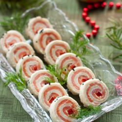 Smoked Salmon Bread Rolls