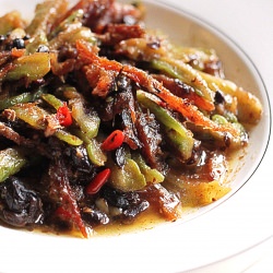 Stir Fry Bitter Gourd