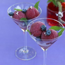Blueberry Sorbet