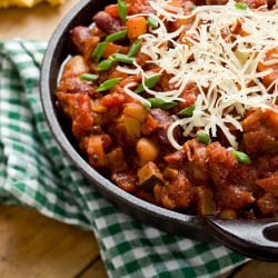 Vegetarian Chili with Smoked Spices