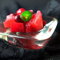 Cranberry Serrano Chutney