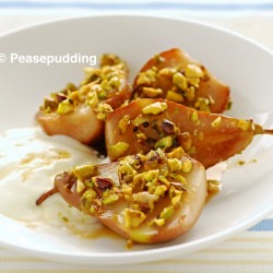 Baked Pears with Manuka Honey
