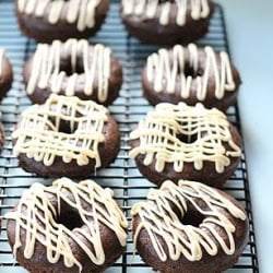 Triple Chocolate Donuts