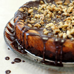 Triple Chocolate Cheesecake