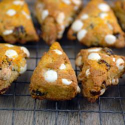 Cranberry Orange Scones
