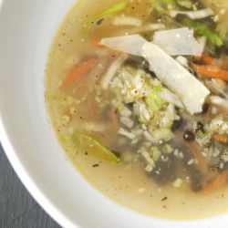 Almost-Instant Vegetable Bean Soup