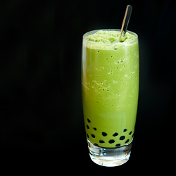 Matcha Bubble Tea Slushie