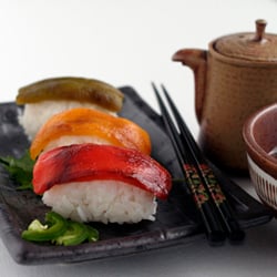 Roasted Pepper Sushi