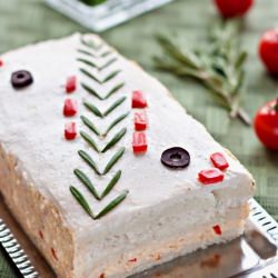 Appetizer Cake w/ Cream Cheese