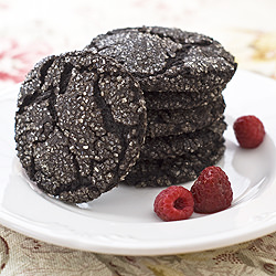 Raspberry Chocolate Cookies