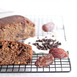 Banana Date Chocolate Loaf