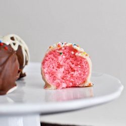 Pink Cake Balls