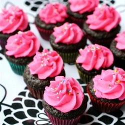 Mini Chocolate Cupcakes