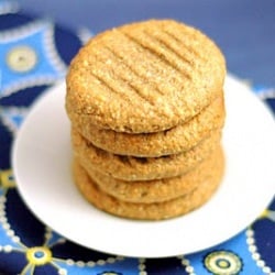 Flourless Almond Ginger Cookies