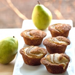 Pear and Vanilla Muffins