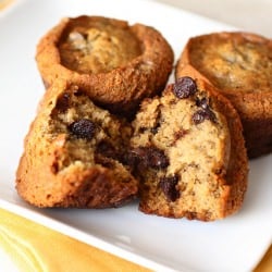 Banana Espresso Choc Chip Muffin