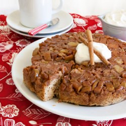 Maple Apple Upside Down Cake