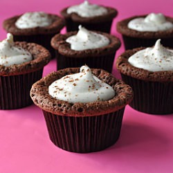 Chocolate Souffle Cupcakes