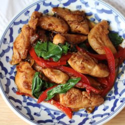 Chicken with Thai Holy Basil