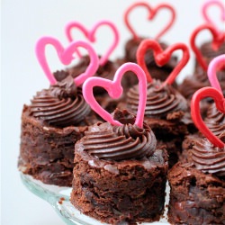 Cherry Chocolate Brownie Bites