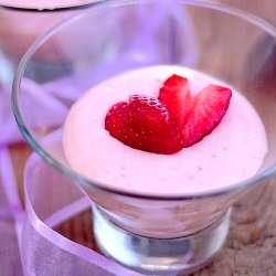 Strawberry Marshmallow Mousse