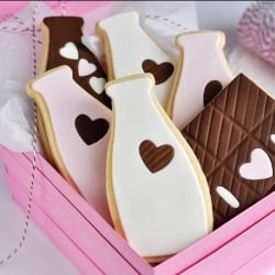 Neapolitan Milk & Chocolate Cookies