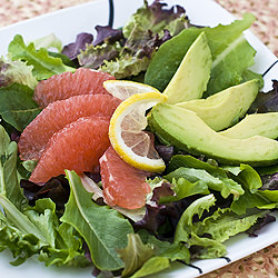 Grapefruit Avocado Salad