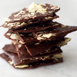 Cocoa Bark, Potato Chips, Cheese