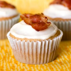 Maple Bacon Cupcakes