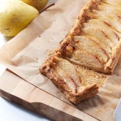 Quick Pear Tart