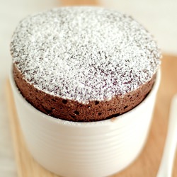 Dark Chocolate Soufflé