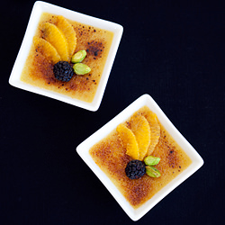 Pistachio Crème Brûlée