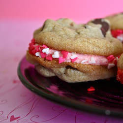 Mini Chocolate Chip Love Sandwiches