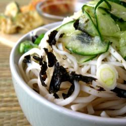 Soba Noodle Salad with Tempura