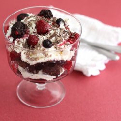 Berry Brownie Trifle
