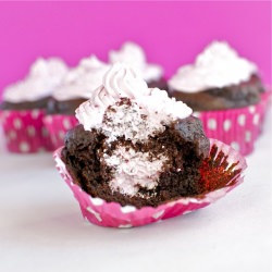 Vegan Cream-Filled Cupcakes